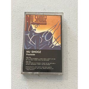 Nu Shooz Poolside Cassette Album 1986 Atlantic Funk/Soul Synthwave Pop Pre-Owned